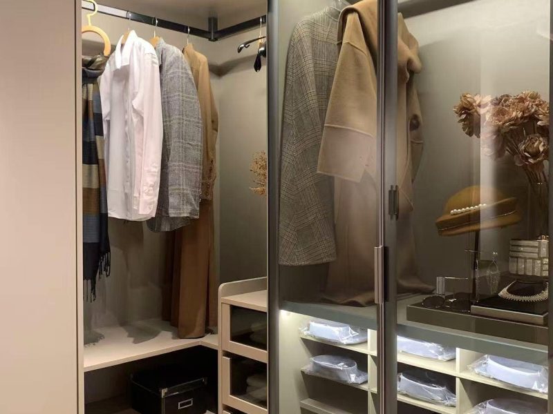 Glass Wardrobe Detail